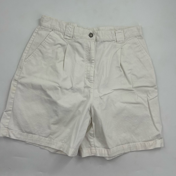 Vintage 90s Bill Blass Stretch High Rise Mom Jean Shorts Size 16 Button/Zipper - Picture 2 of 7